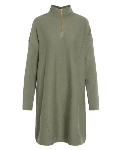 B.Intl Louda Half-Zip Knitted Dress