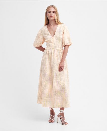 Belmont Gingham Midi Dress