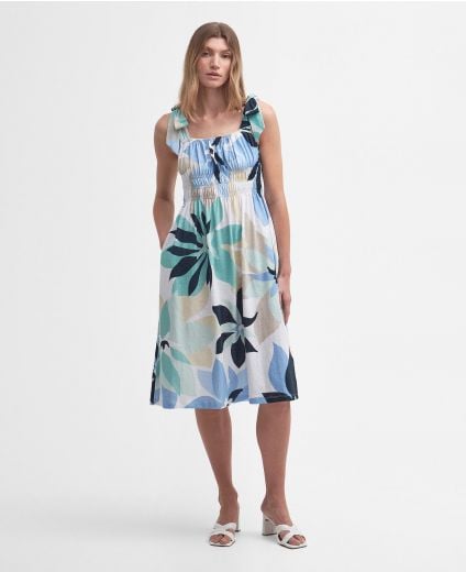 Nadia Floral Midi Dress