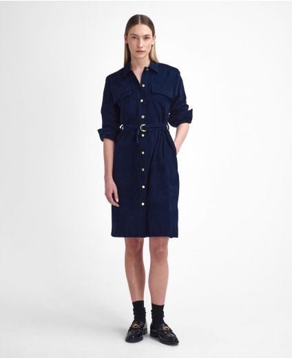 Noelle Cord Midi Dress