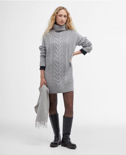 Beatrix Cable-Knit Mini Dress