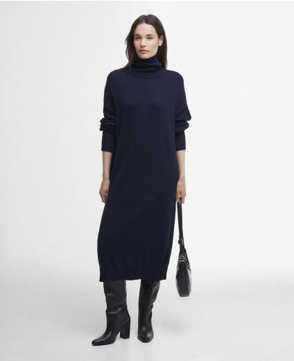 Cassandra Knitted Rollneck Dress