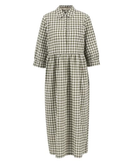 Adele Gingham Midi Dress
