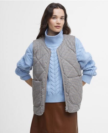Shelby Check Gilet