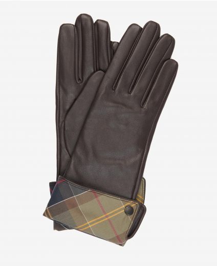 Barbour Lady Jane Leather Gloves
