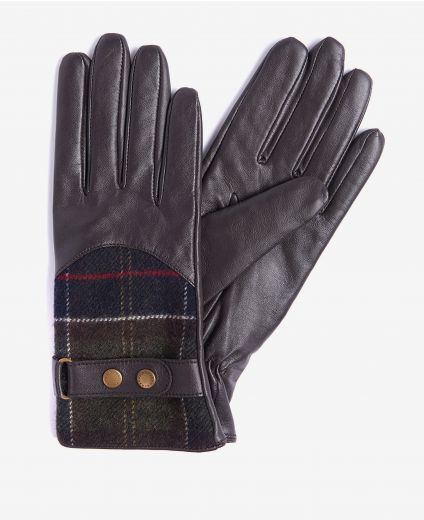 Barbour Dee Tartan Gloves