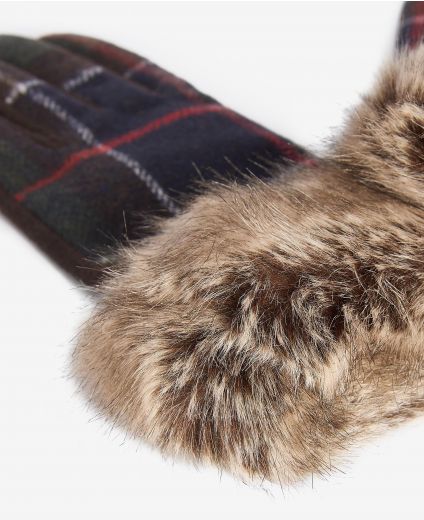 Barbour Ridley Tartan Gloves