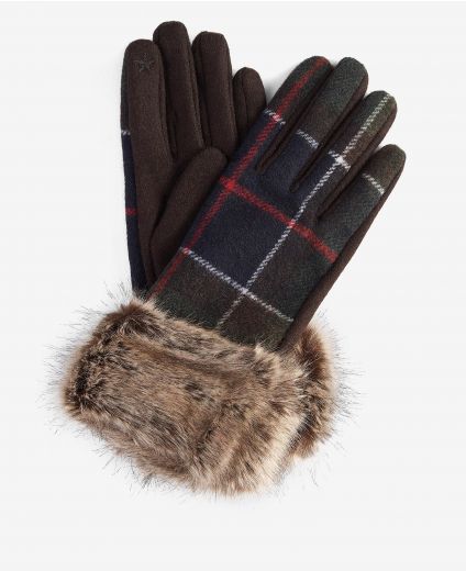 Barbour Ridley Tartan Gloves