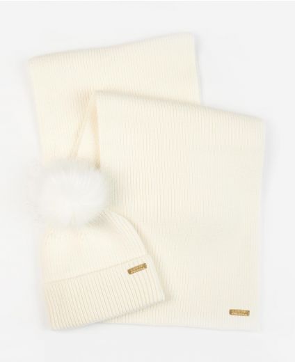 B.Intl Mallory Beanie & Scarf Gift Set