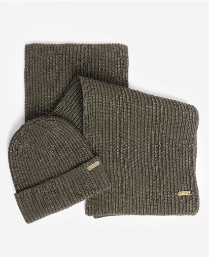 B.Intl Estoril Beanie & Scarf Gift Set