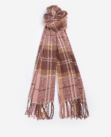 Barbour Saltburn Beanie & Tartan Scarf Gift Set