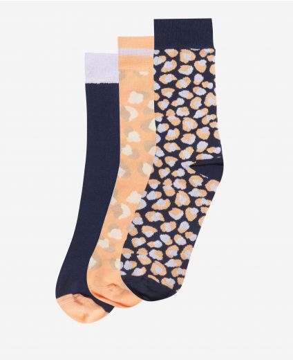 Barbour Animal Print Socks Gift Set