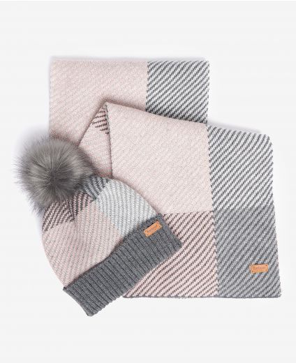 Barbour Geschenkset Beanie & Schal Nyla