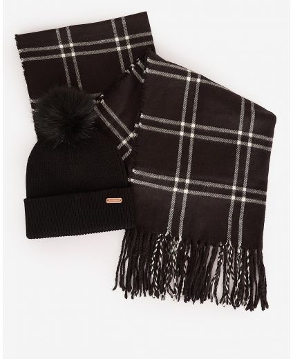 B.Intl Beanie & Scarf Gift Set