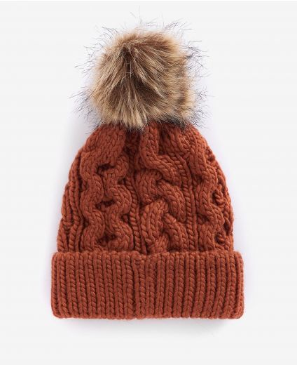 Barbour Penshaw Cable-Knit Beanie