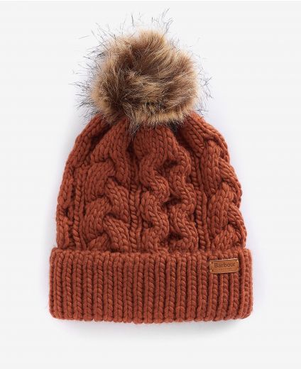 Barbour Beanie Penshaw Cable Knit