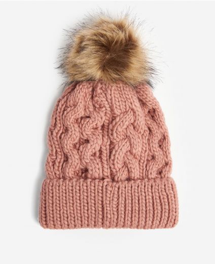Barbour Beanie Penshaw Cable Knit