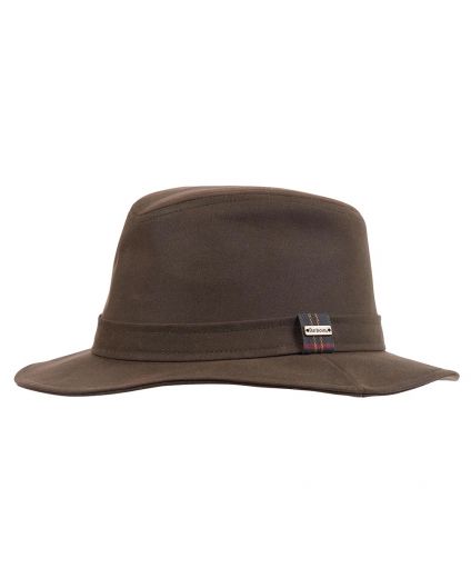 Barbour Vintage Wax Bushman Hat