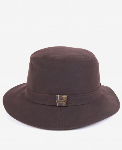 Barbour Vintage Wax Bushman Hat