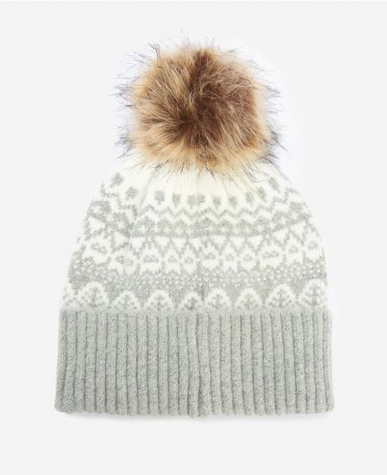 Barbour Alpine Fairisle Pom Beanie