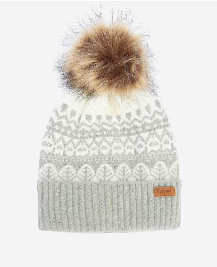 Barbour Alpine Fairisle Pom Beanie