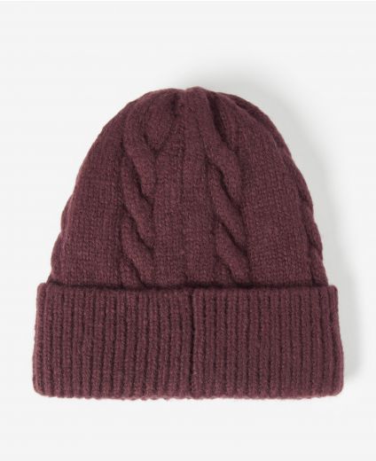 Barbour Meadow Cable Knit Beanie