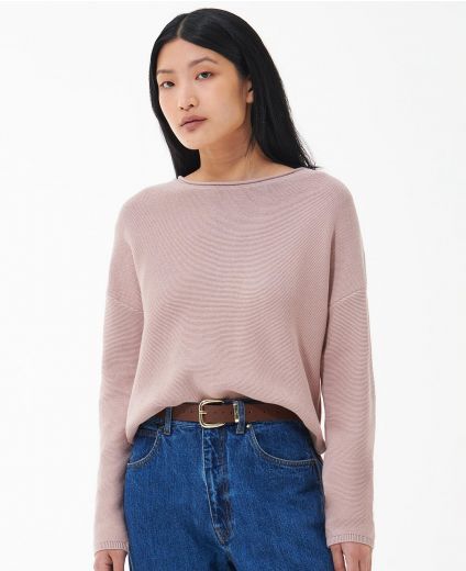 Barbour Strickpullover Marine