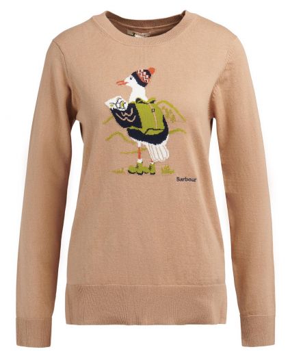 Maglione girocollo lavorato Langstone Barbour