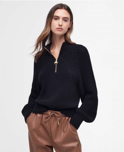 B.Intl Solar Half-Zip Jumper