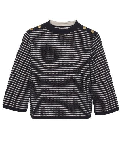 Macy Striped Crew Neck Jumper
