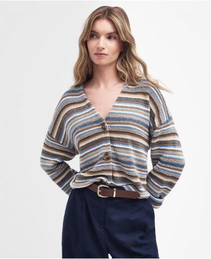 Blakeney Striped Cardigan