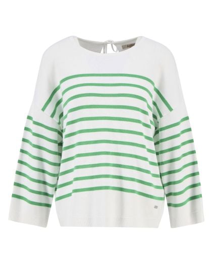 Kayleigh Striped Crew Neck Jumper