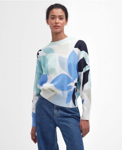 Nadia Floral Crew Neck Jumper