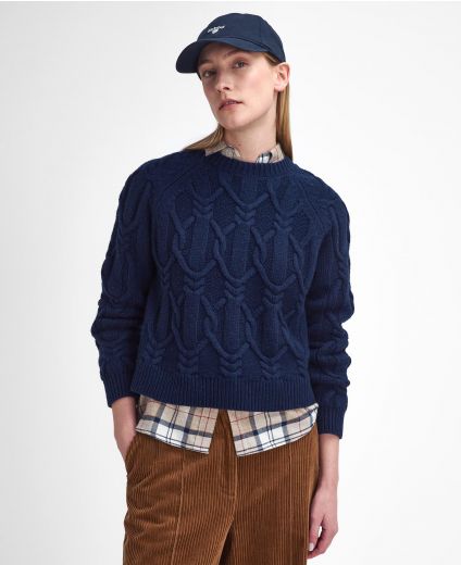 Barbour blue jumper deals