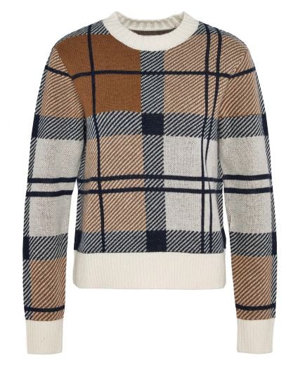 Brigitte Tartan Crew Neck Jumper