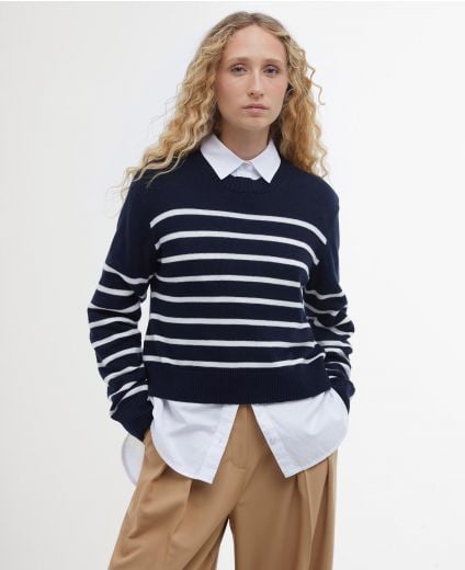 Emery Striped Crew Neck Jumper
