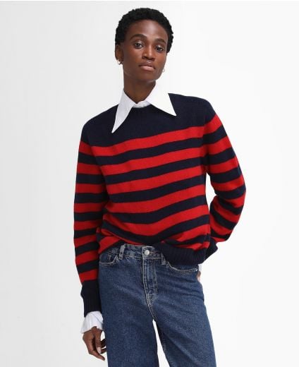 Barbour The Edit by Alexa Pullover Dominic Striped