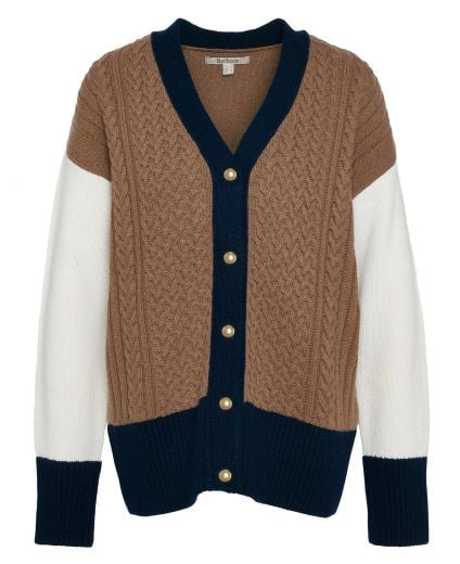 Marcy Cable-Knit Cardigan