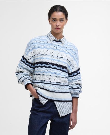 Pullover Eloise Striped Rundhalsausschnitt