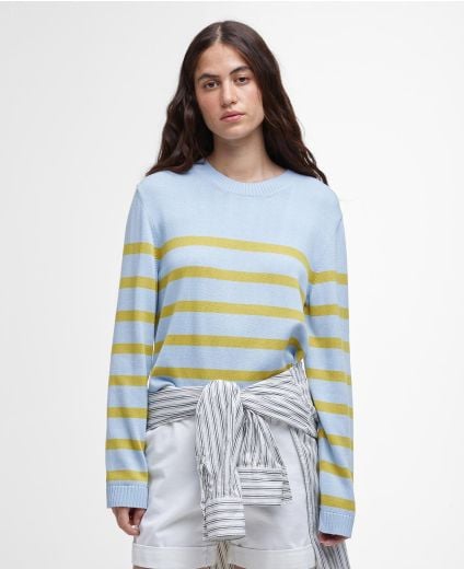 Bronya Striped Crew-Neck Jumper