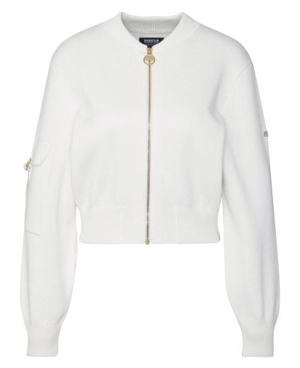 Priya Knitted Bomber Jacket