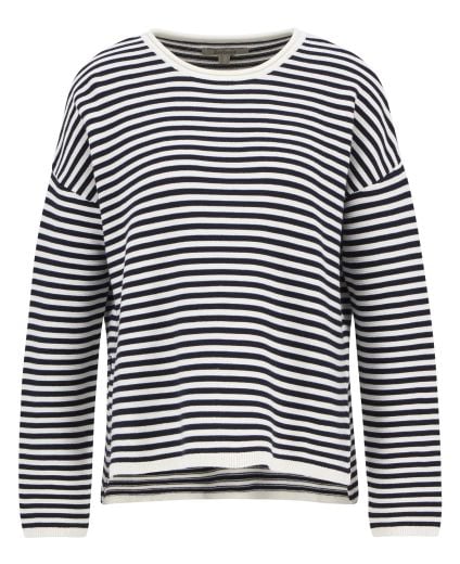 Marine Striped Crew Neck Jumper