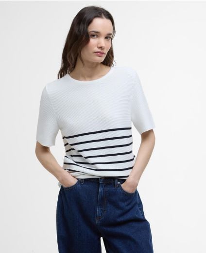 Pullover Ivy Striped Short-Sleeved