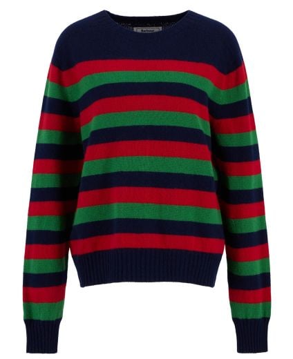 Barbour The Edit by Alexa Pullover Illy Striped Rundhalsausschnitt