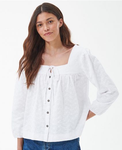 Barbour Delphinium Top