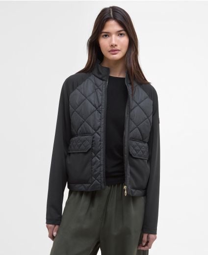 Ebony Quilted Sweatshirt