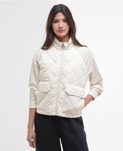 Ebony Quilted Sweatshirt