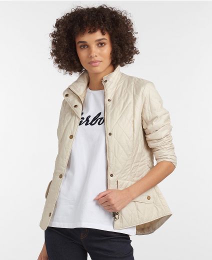 Barbour jacket cream sales