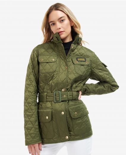 Barbour hot sale international steppjacke