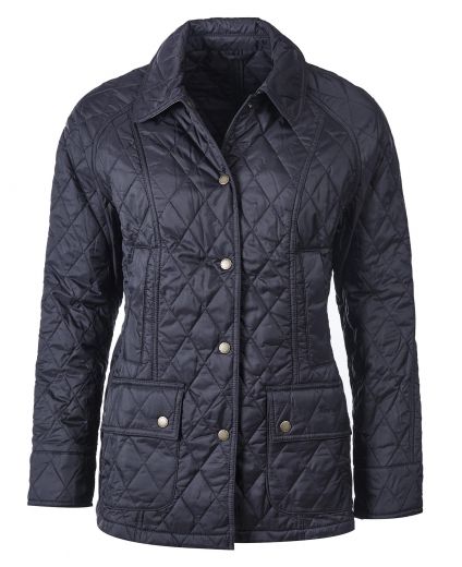 barbour knee length coat